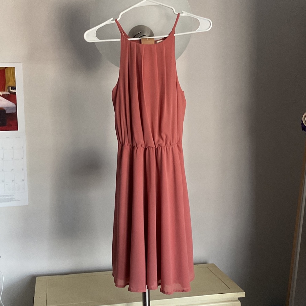Francesca's Collections Rose Sleeveless Dress